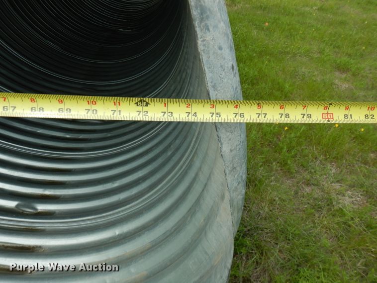 image for item DF2674 30'L x 6.5' diameter culvert pipe