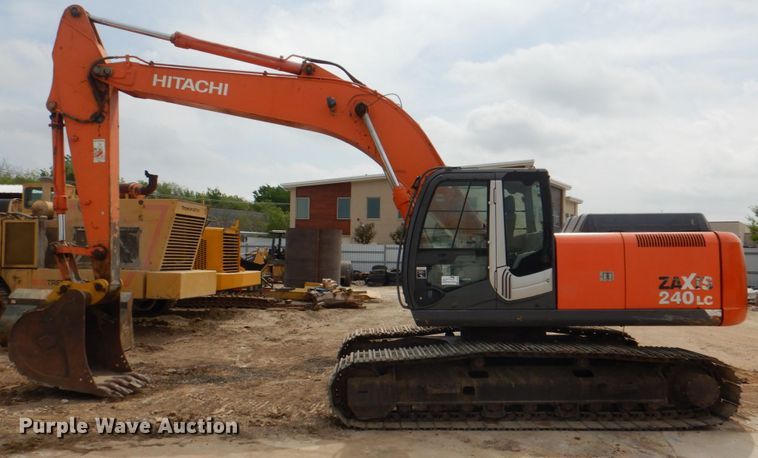 image for item DH5485 2011 Hitachi ZX240LC-3  excavator