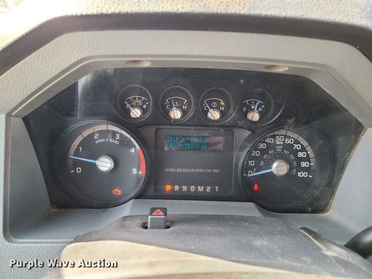 image for item DH5849 2012 Ford F550 Super Duty  flatbed truck