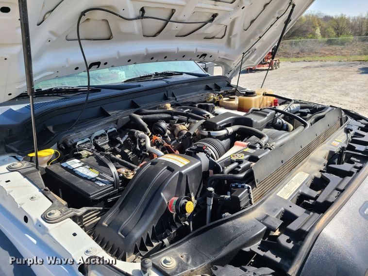 image for item DH5849 2012 Ford F550 Super Duty  flatbed truck