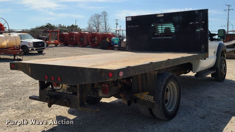 image for item DH5851 2012 Ford F550 Super Duty  flatbed truck