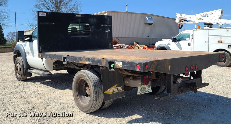 image for item DH5851 2012 Ford F550 Super Duty  flatbed truck