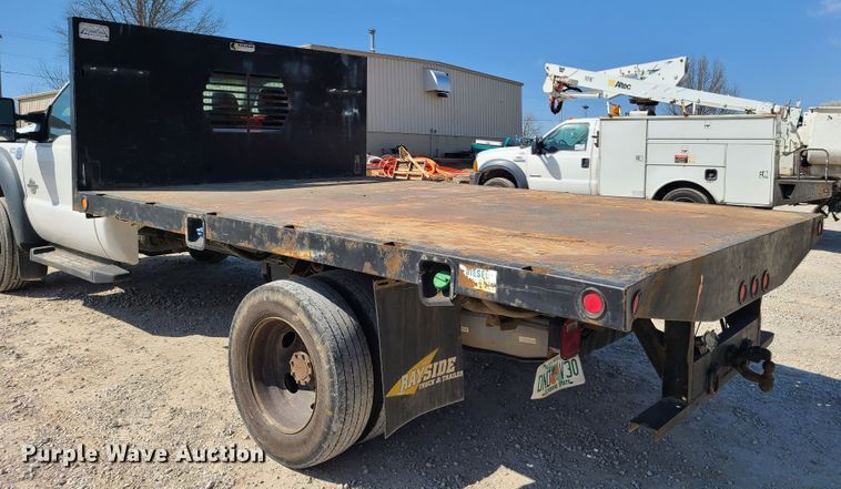 image for item DH5851 2012 Ford F550 Super Duty  flatbed truck