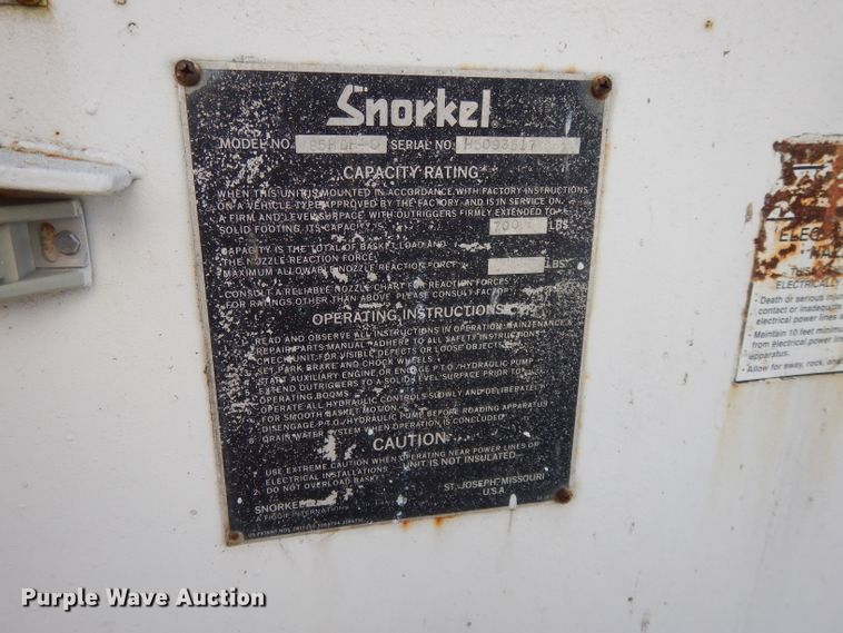 image for item DI8086 1985 Ford 9000  bucket truck