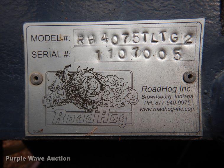 image for item DJ0285 2011 Roadhog RH4075  cold planer