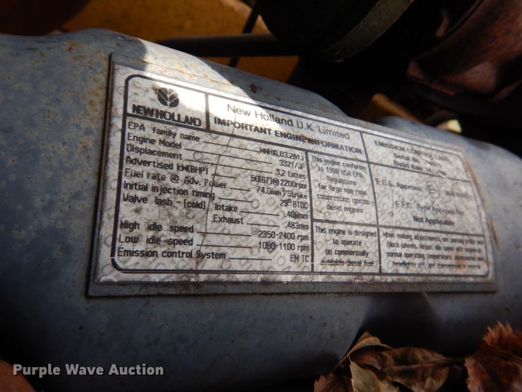 image for item DJ0286 1998 New Holland LX865  skid steer loader