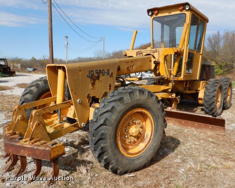 image for item DJ0291 John Deere 570A  motor grader