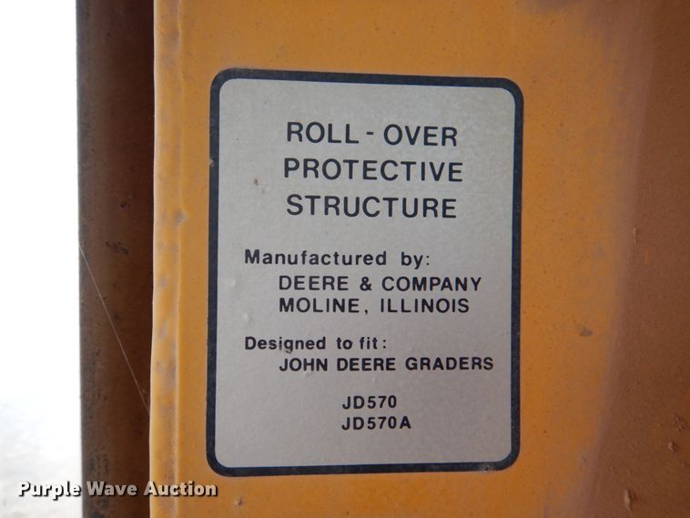 image for item DJ0291 John Deere 570A  motor grader