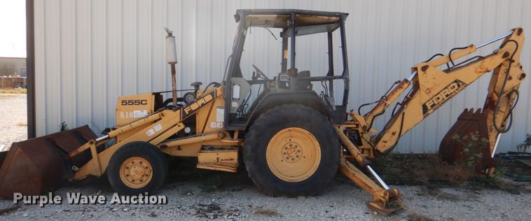 image for item DJ0293 Ford 555C  backhoe