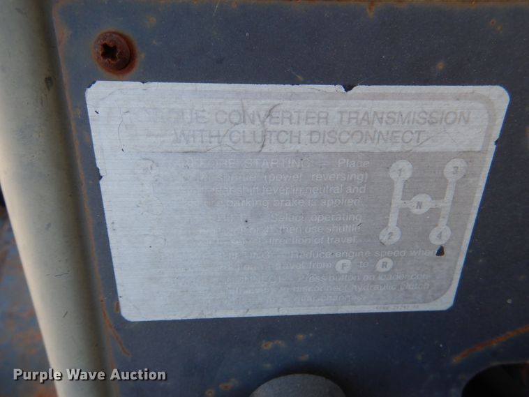 image for item DJ0293 Ford 555C  backhoe