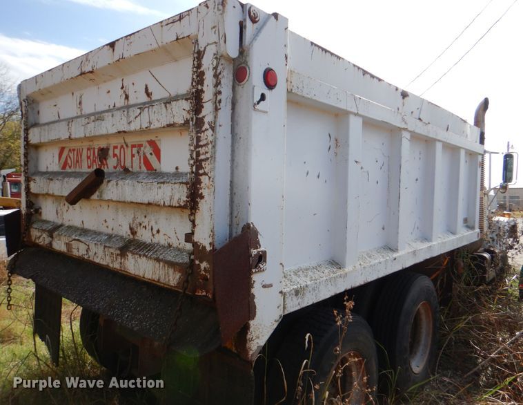 image for item DJ0294 1984 GMC Brigadier  dump truck
