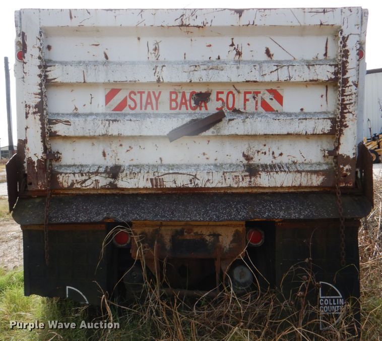 image for item DJ0294 1984 GMC Brigadier  dump truck