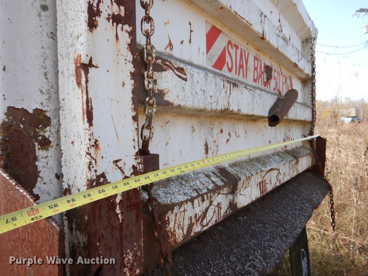 image for item DJ0294 1984 GMC Brigadier  dump truck