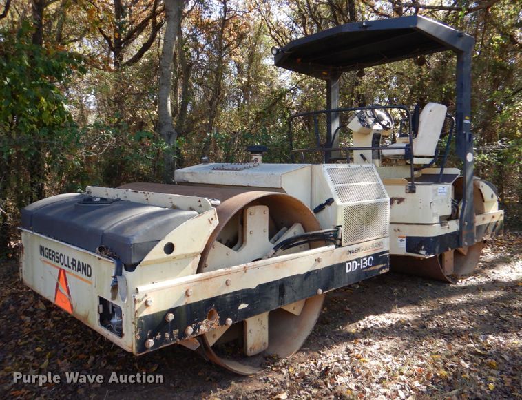 image for item DJ0301 1999 Ingersoll Rand DD130  double drum roller