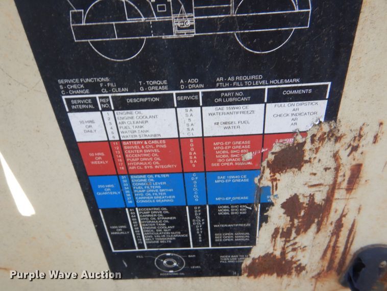 image for item DJ0301 1999 Ingersoll Rand DD130  double drum roller