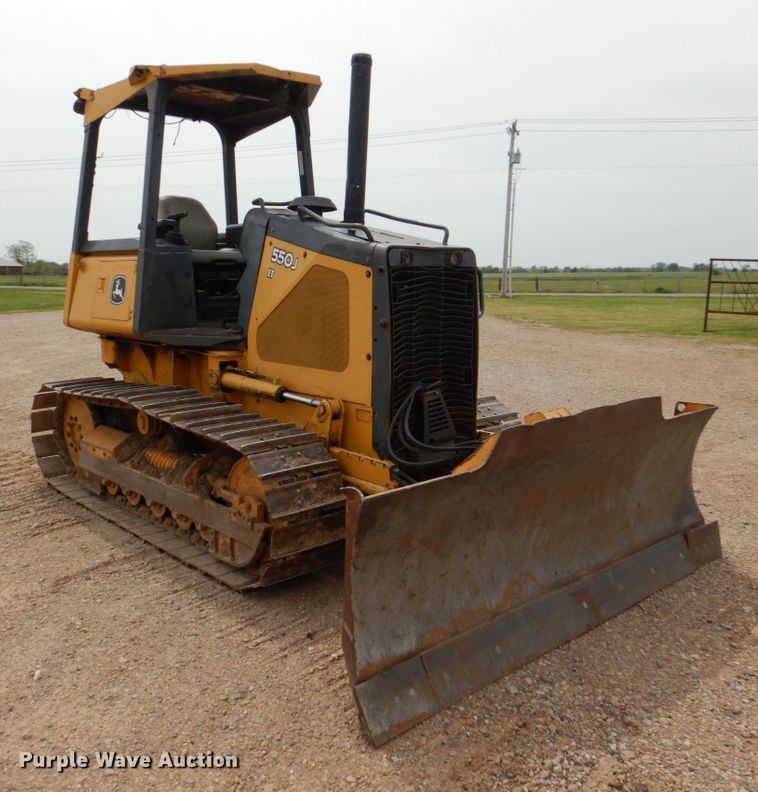 image for item DJ0438 2005 John Deere 550J LT  dozer