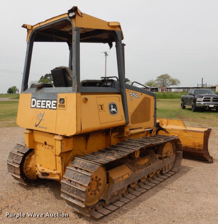 image for item DJ0438 2005 John Deere 550J LT  dozer