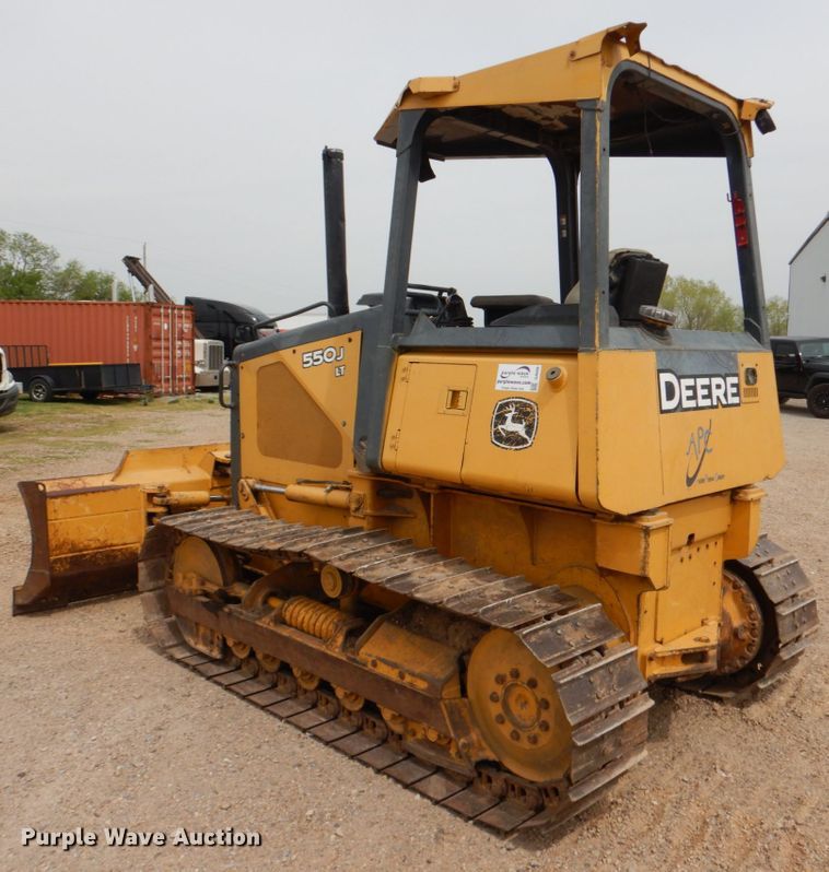 image for item DJ0438 2005 John Deere 550J LT  dozer