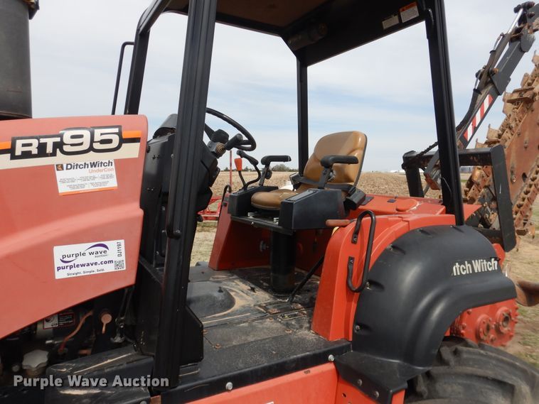 image for item DJ1197 2013 Ditch Witch RT95  trencher