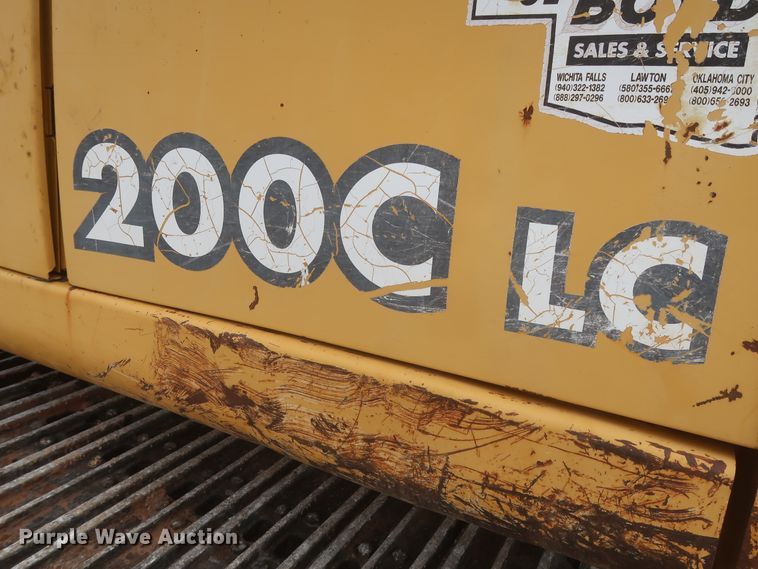 image for item DJ1896 2002 John Deere 200C LC  excavator
