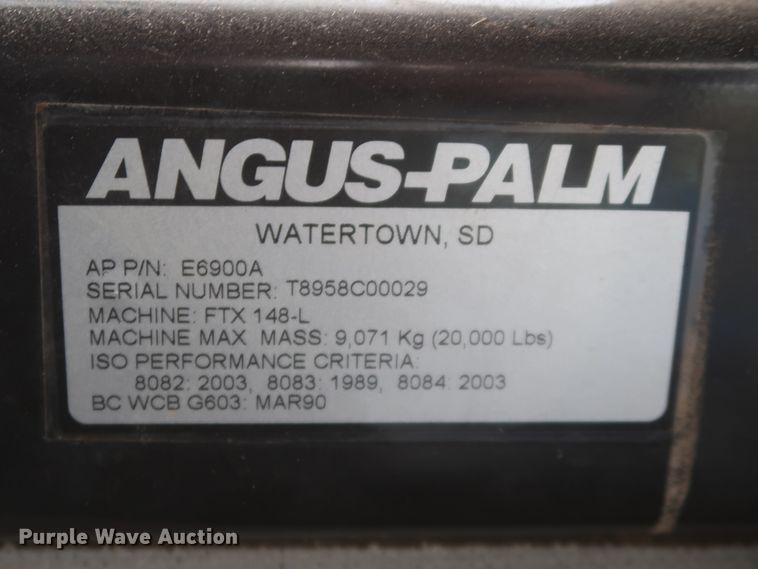 image for item DJ1902 2009 Fecon FTX148-L  mulcher