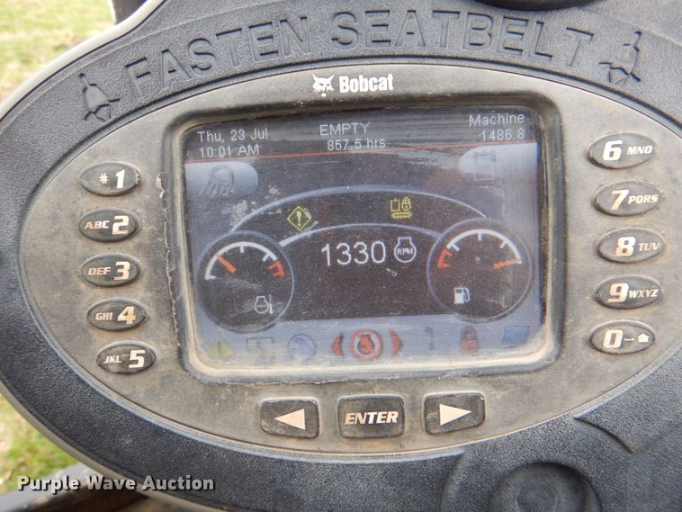 image for item DJ8723 2017 Bobcat E50  mini excavator