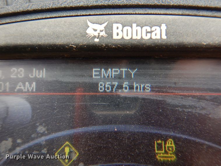 image for item DJ8723 2017 Bobcat E50  mini excavator