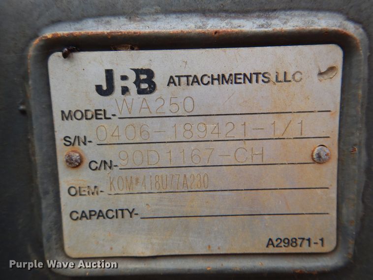 image for item DJ8737 2003 Komatsu WA250-5L  wheel loader