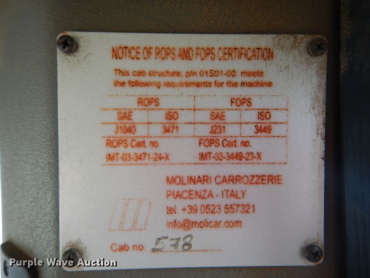 image for item DJ8740 2006 Case 325  haul truck