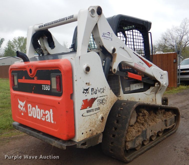 image for item DJ8746 2017 Bobcat T590  tracked skid steer loader