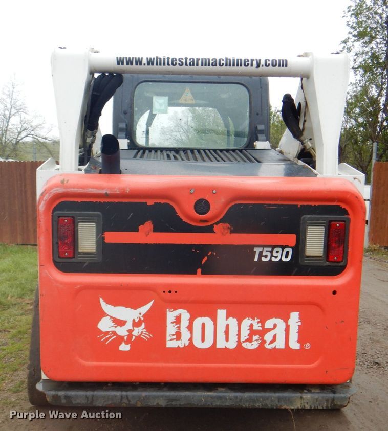 image for item DJ8746 2017 Bobcat T590  tracked skid steer loader