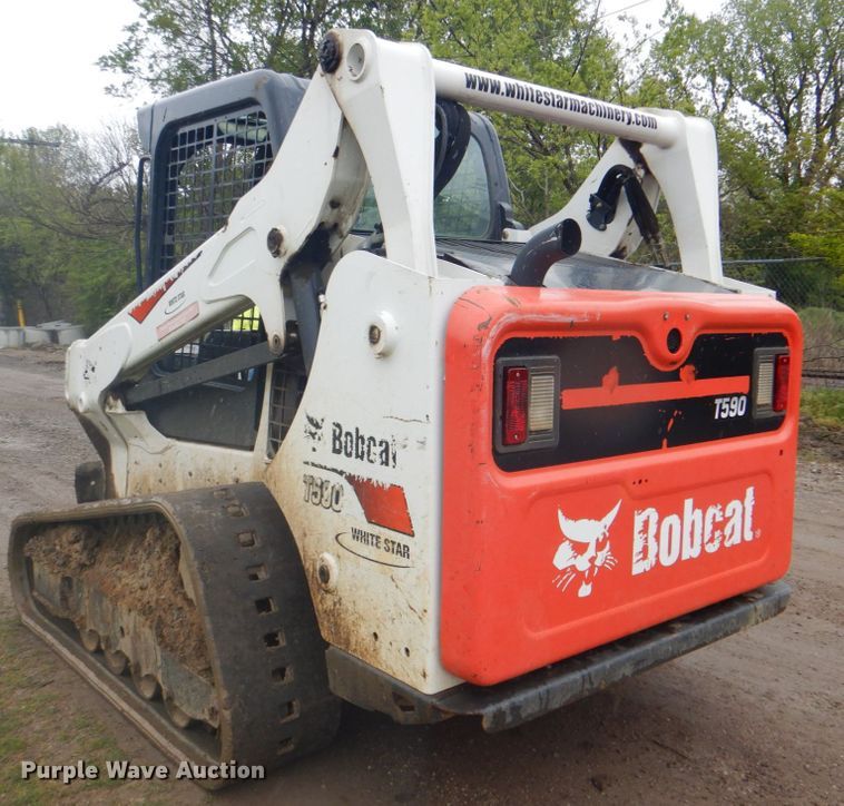 image for item DJ8746 2017 Bobcat T590  tracked skid steer loader