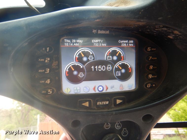 image for item DJ8746 2017 Bobcat T590  tracked skid steer loader