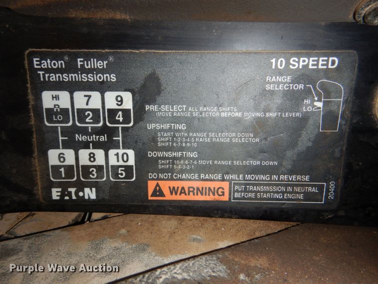 image for item DJ8747 1999 International 9200  dump truck