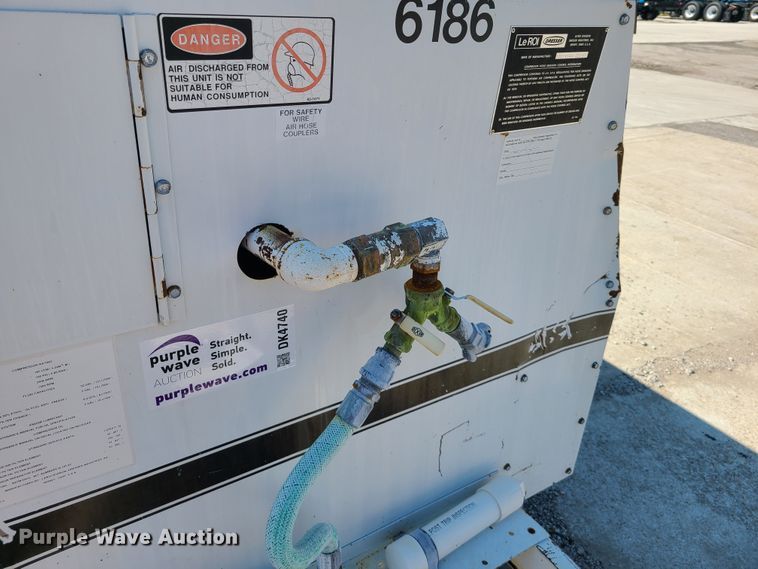 image for item DK4740 Leroi 185  air compressor