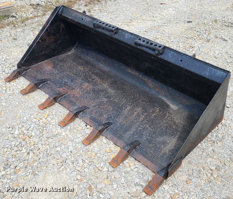 image for item DK4781 68"W skid steer bucket