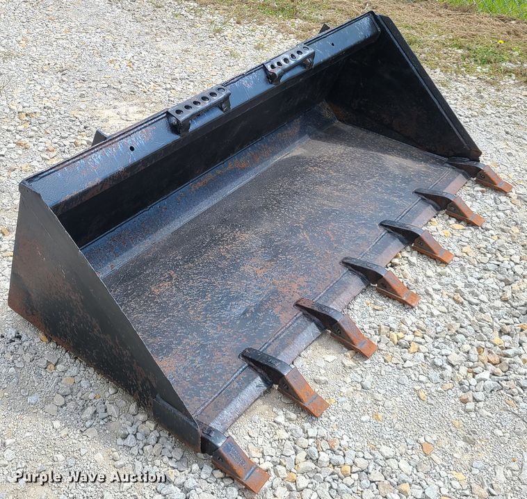 image for item DK4781 68"W skid steer bucket