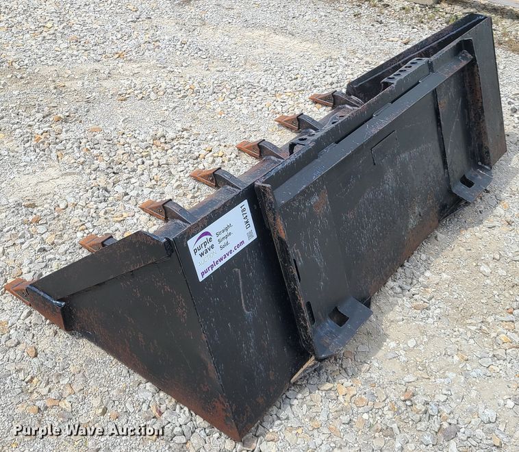 image for item DK4781 68"W skid steer bucket