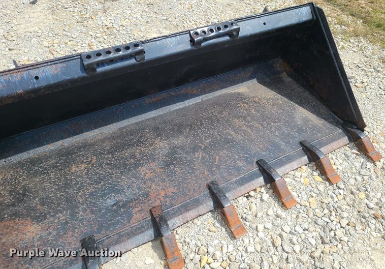image for item DK4781 68"W skid steer bucket