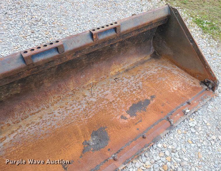 image for item DK4782 74"W skid steer bucket