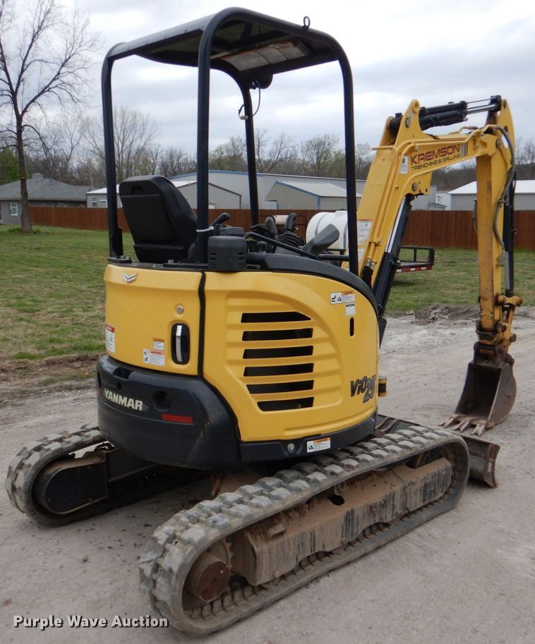 image for item DK5586 Yanmar VIO25-6A  mini excavator