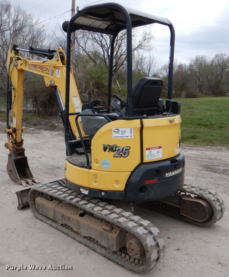 image for item DK5586 Yanmar VIO25-6A  mini excavator