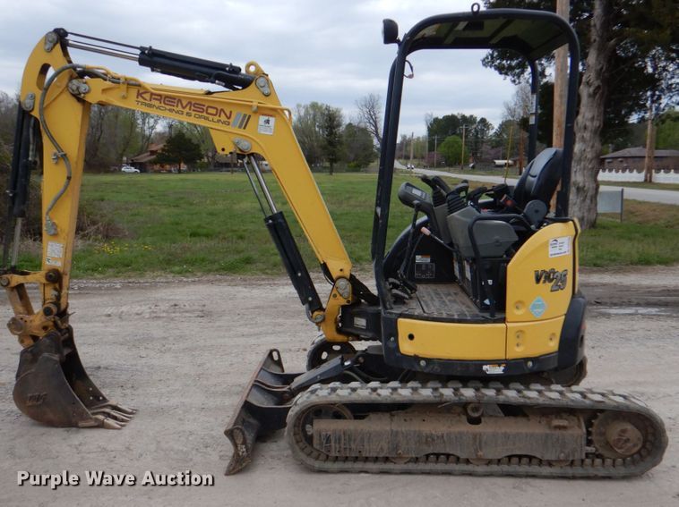 image for item DK5586 Yanmar VIO25-6A  mini excavator