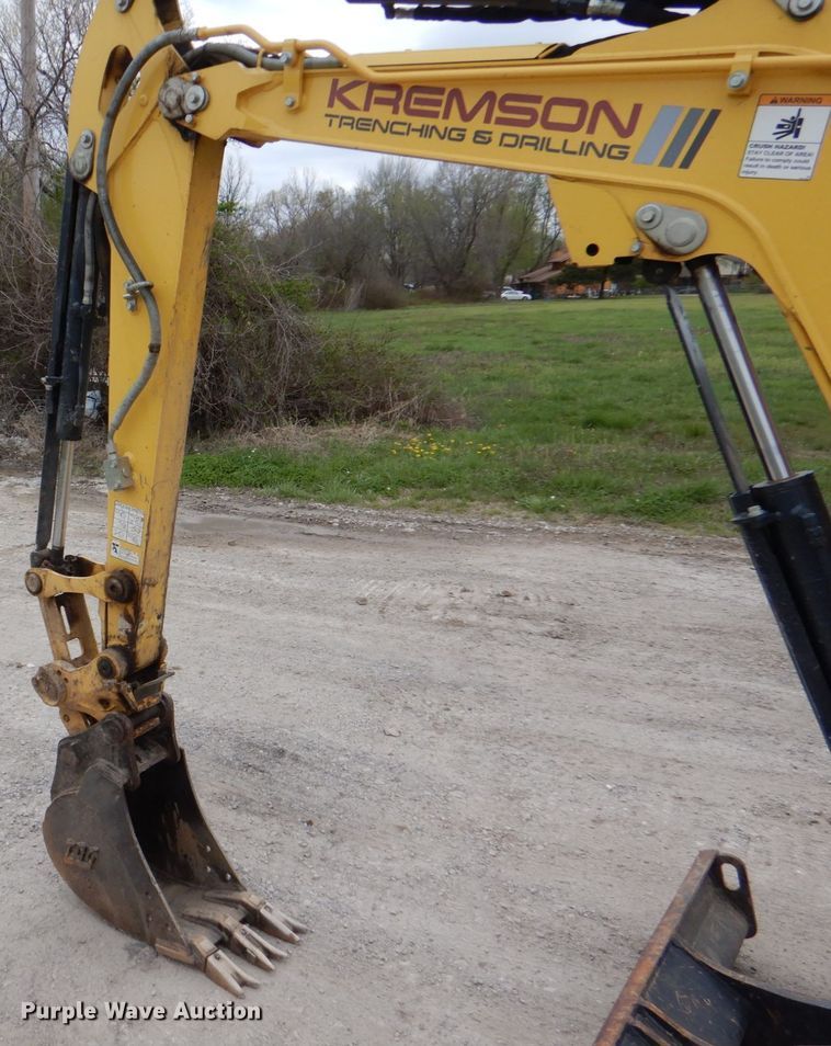 image for item DK5586 Yanmar VIO25-6A  mini excavator