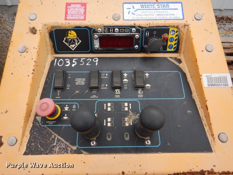 image for item DK5589 Stone 1R34R  trench compactor