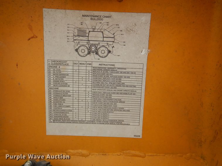 image for item DK5589 Stone 1R34R  trench compactor