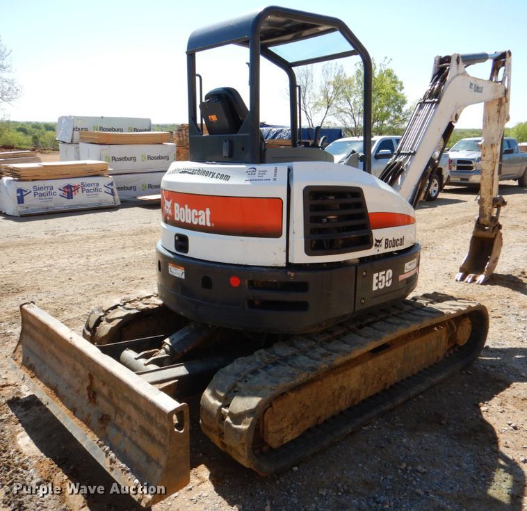 image for item DK5604 2017 Bobcat E50  mini excavator