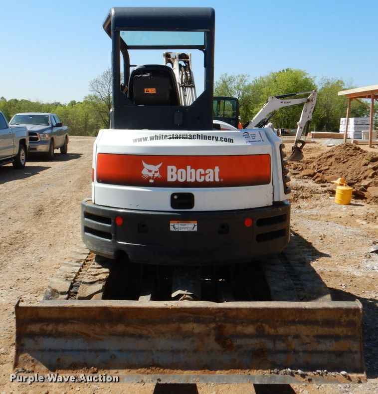 image for item DK5604 2017 Bobcat E50  mini excavator