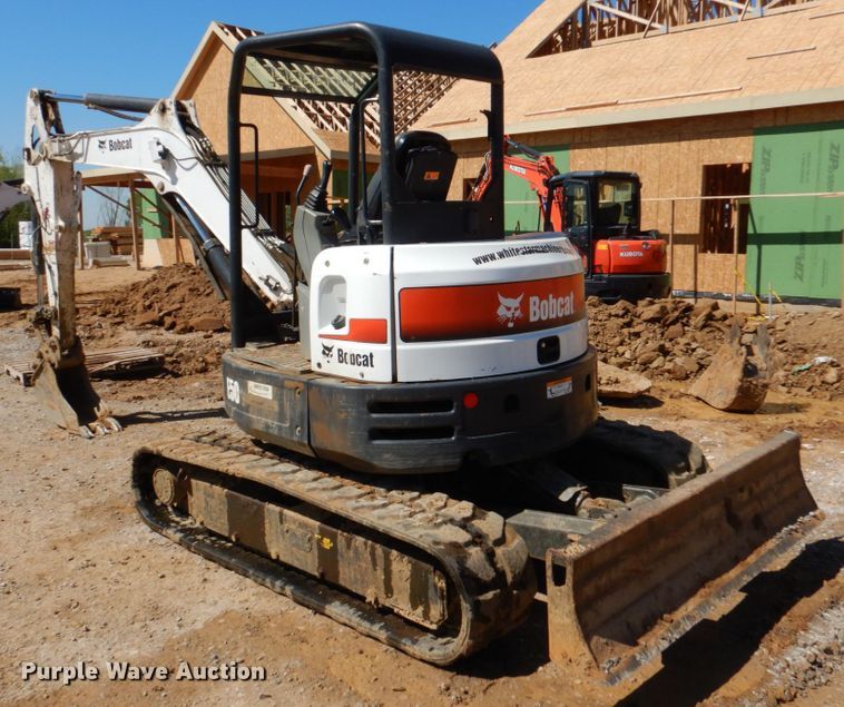 image for item DK5604 2017 Bobcat E50  mini excavator