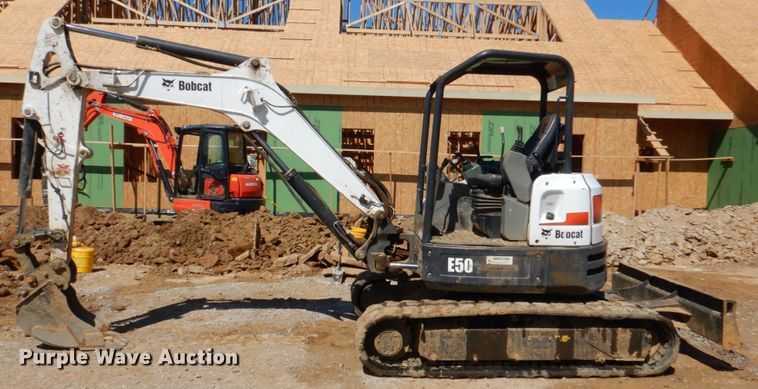 image for item DK5604 2017 Bobcat E50  mini excavator